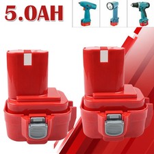 2X 5000mAh Akku Für Makita 9,6V PA09 9100 9120 9122 Ni-MH Power Tool Batterie DE