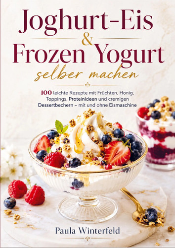 Joghurt eis frozen - frozen, yogurt
