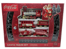 Coca-Cola Modell Eisenbahn Santa Claus Train-Set OVP  Weihnachtsmann Weihnachten