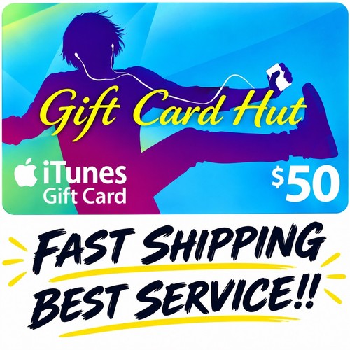 Apple itunes gift card - $50,