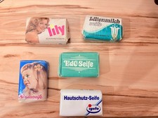 ? 5 Stück  Seife  DDR  Universalreinigungsmittel Kinderseife Lily Igefa Sammler