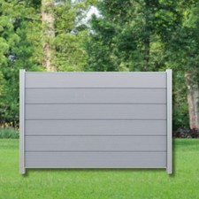 WPC Sichtschutz Zaun