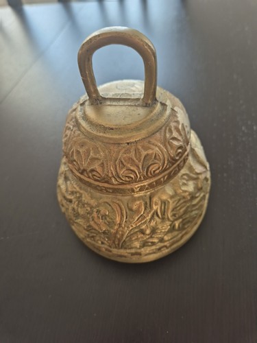 Antike liturgische handglocke - liturgische,
