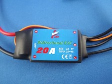 Fahrtregler 20A, Vor- und