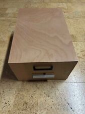 HAN Holz-Karteikasten A5 quer gebraucht