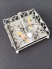 Serviettenhalter / Serviettenständer in Weiß Shabby Stil Landhaus