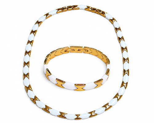 Collier halskette edelstahl - halskette,