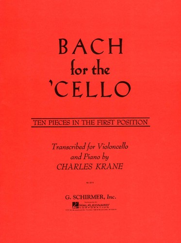 Bach for the cello leichte - bach,