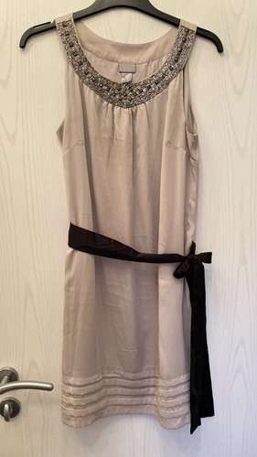 Luftiges satin kleid - h&m,
