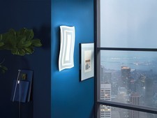LED Wandleuchte innen flach