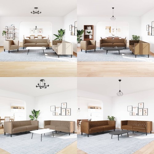 Chesterfield sofa set - sofa,
