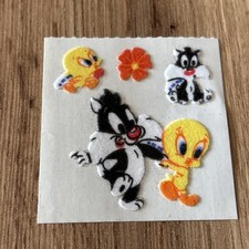 Sandylion ? Looney Tunes ? Kater Sylvester ? Originalbogen ?Fuzzy ? Stoff