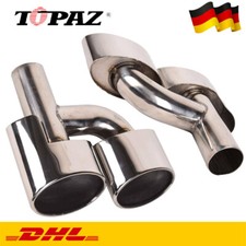 Endrohre Auspuffblende für Mercedes-Benz C-Class W204 C63 C300 C350 2008-2014
