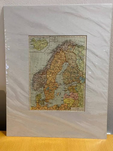 Poster skandinavien 1900 - skandinavien, um