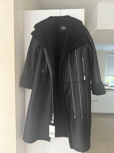 Zara doubleface mantel - doubleface, zw