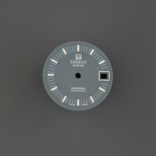 TISSOT Swiss Automatic Dial Zifferblatt 26,2mm grey grau Sideral