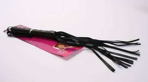 Peitsche flogger schwarz - peitsche,