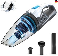 Anktel Handstaubsauger Testsieger 9000Pa mit LED Beleuchtung Handstaubsauger