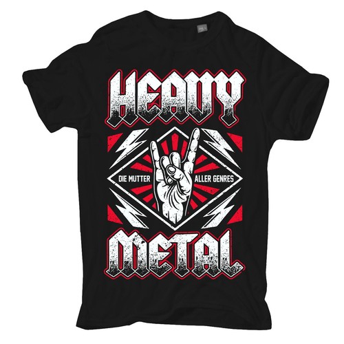 Shirt heavy metal die - t-shirt, mutter