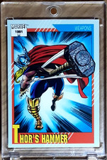 1991 MARVEL CARD 128 THORS