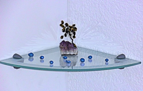 8mm glasregal eckregal - 8mm,