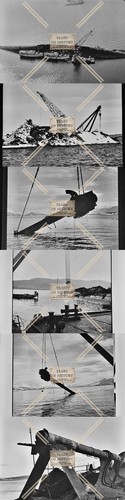Foto tirpitz schlachtschiff - 6x,