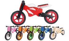 Lauflernrad aus Holz Superbike Kinderlaufrad Motorrad