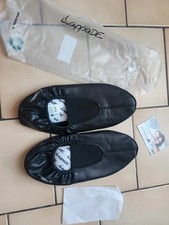 Lappade Gymnastik Turn Ballettschuhe Schläppchen Gr 40 Schwarz getragen