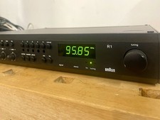 Braun R1 Receiver Verstärker + Braun LS 65 Lautsprecher Boxen Vintage Phono  Top