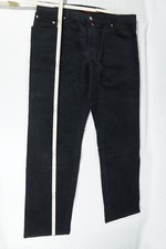 1x Pierre Cardin Jeans Cord hose, Model Fit Deauville, Schwarz, Gr. W42 L32, Neu