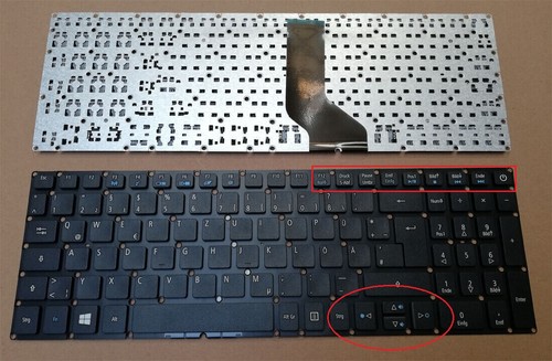 Tastatur acer aspire - aspire, es1-523