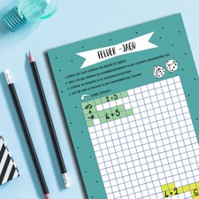 Mathespiel Grundschule Block