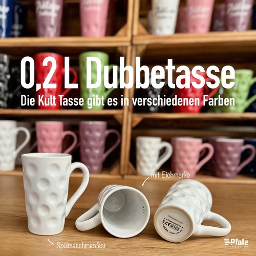 Dubbetasse pfalz - l,