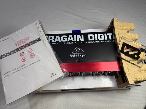 Behringer ultragain ada8200 - behringer,