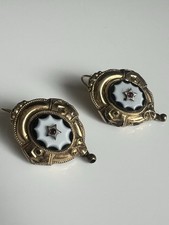 Antike Biedermeier-Ohrringe