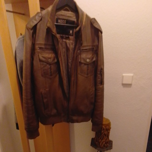 Verkaufe herren lederjacke - verkaufe,