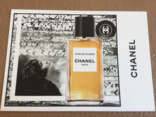 Chanel  Postkarte Cuir de Russie (Les Exclusifs Edition) aus Frankreich, neuwtg.
