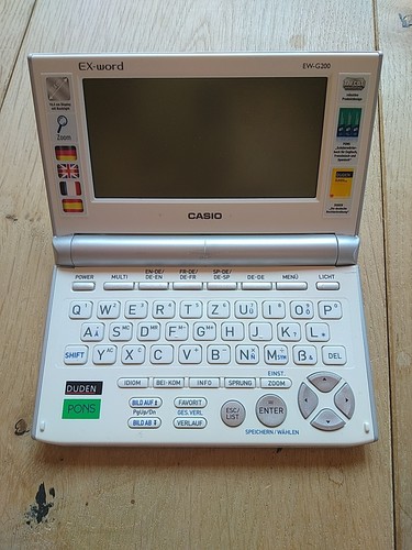 Casio word 200 - ex-word, g