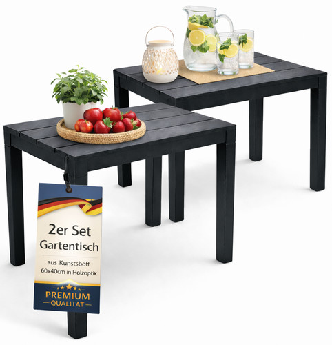 Garten beistelltisch - 2x,