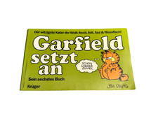 Garfield setzt an.. Sein sechstes Buch | Jim Davis Krüger Verlag | 1986