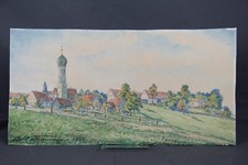 Carl Thiemann Aquarell