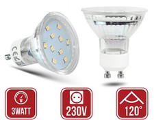 3Watt GU10 LED Leuchtmittel