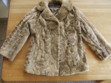 Pearl Nerzmantel beige Mink