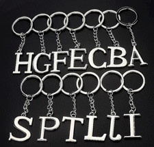 Schlüsselanhänger Buchstabe , A-Z, Glücksbringer, Liebe, Partner, Geschenk