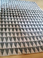  Teppich Raute Muster100%Baummwolle 232 x 148 cm UNIKAT  Impressionen 