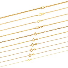Massive  Goldkette Venezianerkette 333 - 585 - 750 echt Gold Juwelier Qualität