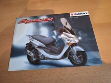 Prospekt SUZUKI - UR 125 Epicuro Liquid Cooled, 11/1999