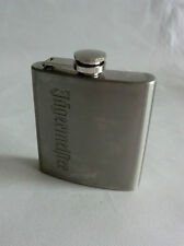 Jägermeister Edelstahl Flachmann 6oz mit Schrifzug eingestanzt s. Foto