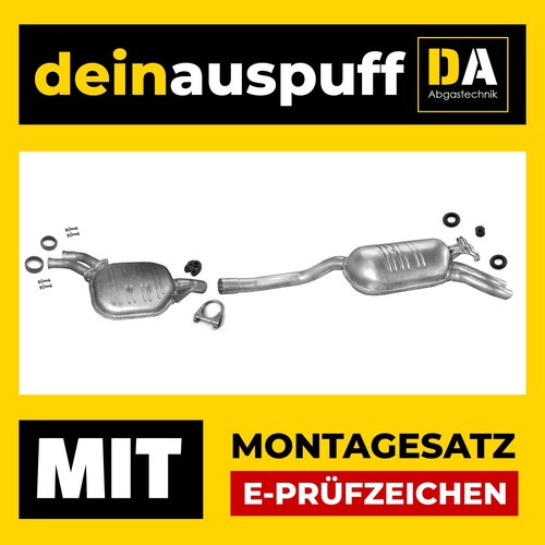Auspuffanlage für mercedes - auspuffanlage,