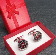 Manschettenknöpfe Tacho Auto Motorrad Rennsport Formel 1 Oldtimer Tempo Speed